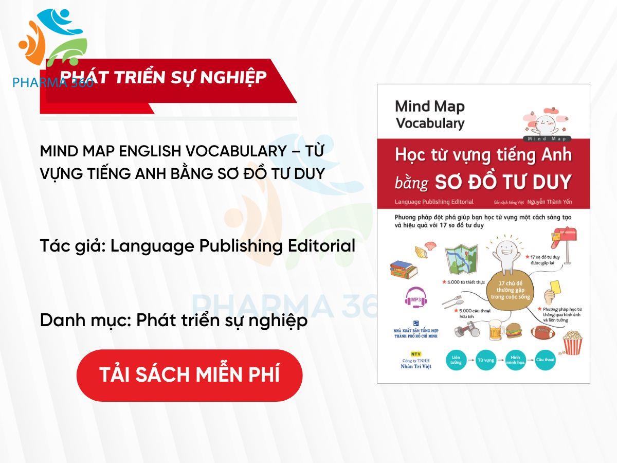 Tải miễn phí PDF Mind Map English Vocabulary Từ Vựng Tiếng Anh Qua Sơ