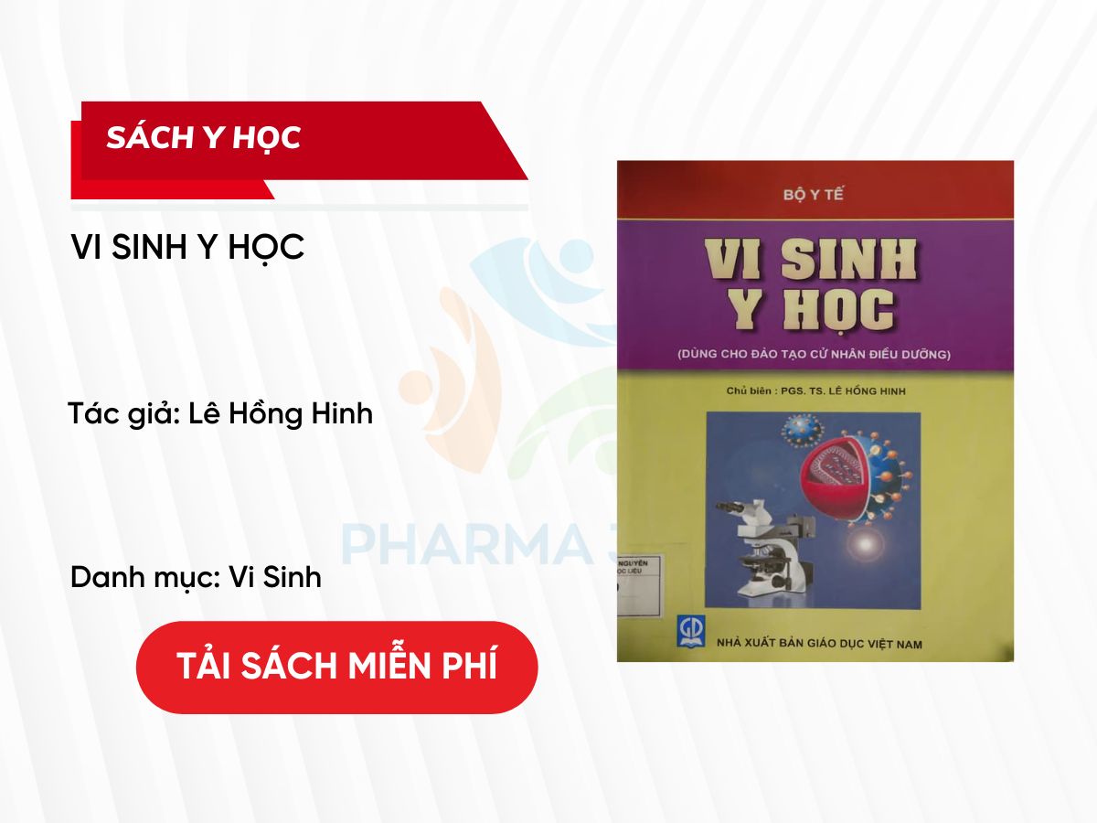 Tải miễn phí PDF Vi Sinh Y Học - Lê Hồng Hinh
