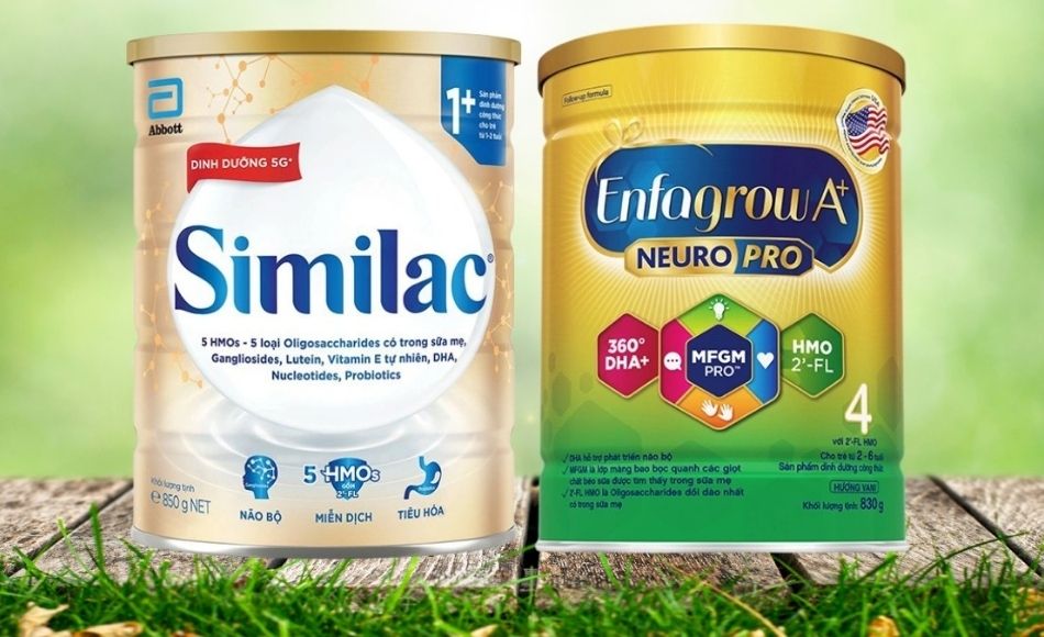 Mua sữa bột Similac, Enfagrow A+ giúp trẻ trên 2 tuổi phát triển trí não