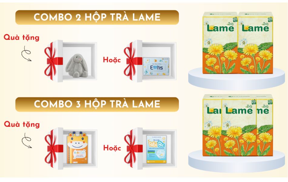 Ưu đãi combo Trà Lame dành riêng cho mẹ sau sinh