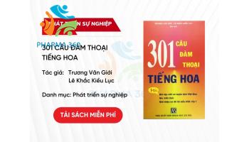 PDF 301 Câu Đàm Thoại Tiếng Hoa - Trương Văn Giới, Lê Khắc Kiều Lục