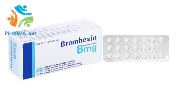 Hướng dẫn sử dụng Viên nén Bromhexin 8 mg