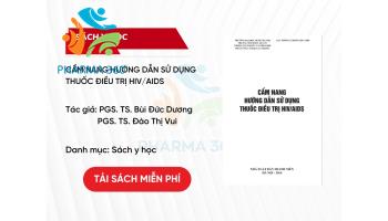 PDF Cẩm nang hướng dẫn sử dụng thuốc điều trị HIV/AIDS