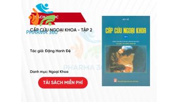 PDF Cấp Cứu Ngoại Khoa - Tập 2 - Đặng Hanh Đệ