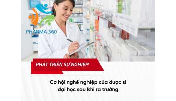 Cơ hội nghề nghiệp của dược sĩ đại học sau khi ra trường