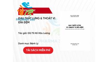 PDF Đau Thắt Lưng & Thoát Vị Đĩa Đệm - GS.TS Hồ Hữu Lương