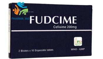 Hướng dẫn sử dụng thuốc viên nén phân tán FUDCIME (Cefixime 200mg)