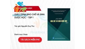 PDF Giáo trình Bào chế và Sinh dược học - Tập 1 - Nguyễn Duy Thư