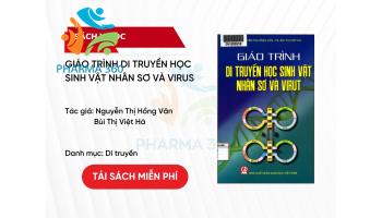 PDF Giáo trình Di Truyền Học Sinh Vật Nhân Sơ và Virus - Nguyễn Thị Hồng Vân, Bùi Thị Việt Hà