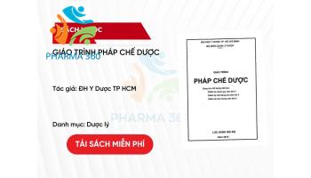 PDF Giáo trình pháp chế dược – Dược Sĩ Đại Học 