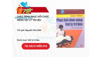 PDF Giáo trình phục hồi chức năng Vật lý trị liệu - Nguyễn Hữu Điền