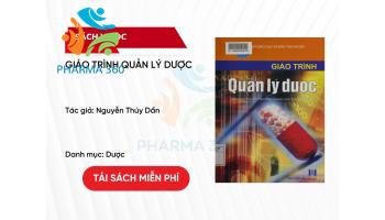 PDF Giáo trình Quản lý Dược - Nguyễn Thúy Dần