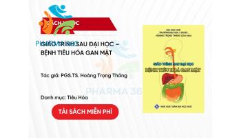 PDF Giáo Trình Sau Đại Học – Bệnh Tiêu Hóa Gan Mật - PGS.TS. Hoàng Trọng Thảng