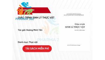 PDF Giáo trình Sinh lý Thực vật - Hoàng Minh Tấn