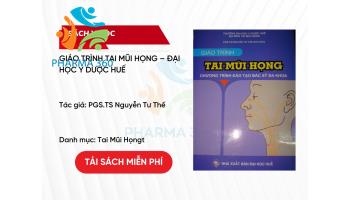 PDF Giáo Trình Tai Mũi Họng - Đại học Y Dược Huế