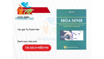 PDF Hóa Sinh - Tạ Thành Văn