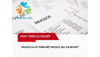 Invoice là gì? Phân biệt Invoice, Bill và Receipt