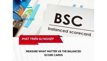 MEASURE WHAT MATTER VÀ THE BALANCED SCORE CARDS (ĐO CÁI GÌ LÀ QUAN TRỌNG VÀ THẺ ĐIỂM CÂN BẰNG)