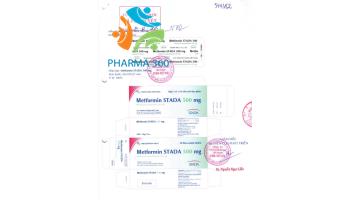 Hướng dẫn sử dụng viên nén bao phim Metformin STADA 500 mg