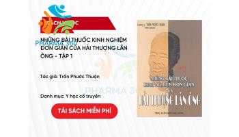 PDF Những bài thuốc kinh nghiệm đơn giản của Hải Thượng Lãn Ông - Tập 1 