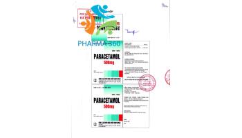 Hướng dẫn sử dụng thuốc viên nén Paracetamol 500mg Dược phẩm TƯ 2