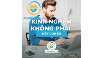 KINH NGHIỆM NGHỀ NGHIỆP KHÔNG PHẢI LÀ MỘT CON SỐ