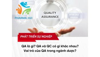 QA là gì? QA và QC có gì khác nhau? Vai trò của QA trong ngành dược?