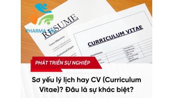 Sơ yếu lý lịch hay CV (Curriculum Vitae)? Đâu là sự khác biệt?