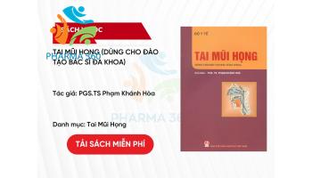 PDF Tai Mũi Họng (Dùng Cho Đào Tạo Bác Sĩ Đa Khoa) - PGS.TS Phạm Khánh Hòa