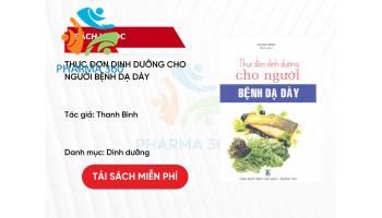 PDF Thực đơn dinh dưỡng cho người bệnh dạ dày - Thanh Bình