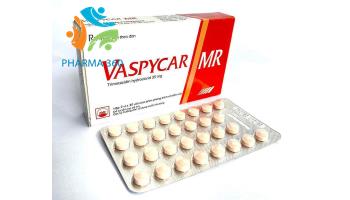 Hướng dẫn sử dụng thuốc viên nén bao phim VASPYCAR MR (Trimetazidin hydroclorid 35mg)