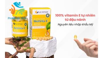 WellVita E - Giải pháp bổ sung Vitamin E chống oxy hóa, tốt cho người mỡ máu