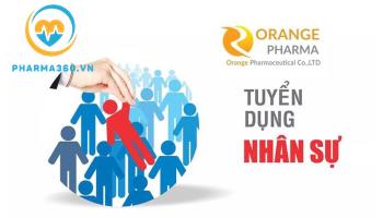 Công ty TNHH Dược phẩm Orange pharma TUYỂN TRÌNH DƯỢC VIÊN – CỘNG TÁC VIÊN OTC