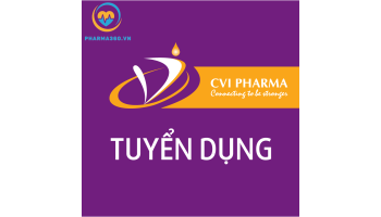 [CVI Pharma] - Tuyển Dụng Vị Trí "TRADE MARKETING"