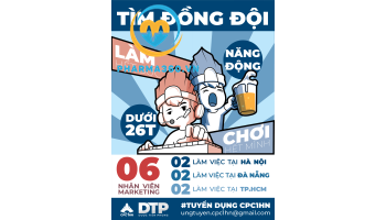 TUYỂN DỤNG NHÂN VIÊN MARKETING 