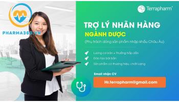 TUYỂN TRỢ LÝ NHÃN HÀNG NGÀNH DƯỢC (BỘ PHẬN MARKETING)