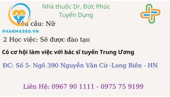 Nhân viên bán hàng tại nhà thuốc